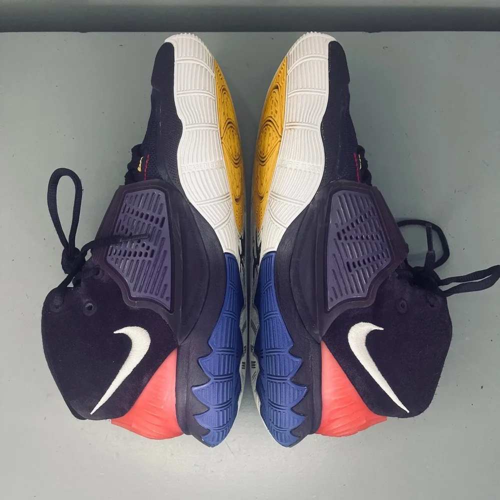 Nike Kyrie‎ 6 Enlightenment Basketball Shoes Kids Size 7Y Women's 8.5 BQ5599-500